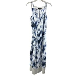 Ivy & Blue Tank Sheath Dress Size 14 Tie Dye Resort Santorini Mediterranean